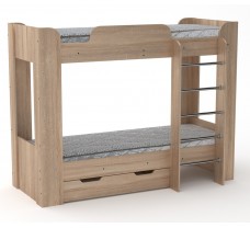 Двоярусне ліжко Твікс-2 з матрацами