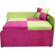 Дитячий рожевий кутовий розкладний диван-малятко Міні 10M22