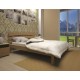 Дерев'яне ліжко зі спинкою Доміно-3